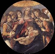 Sandro Botticelli The Madonna and the Nino with angeles oil
